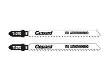 Пилка лобз. по алюминию T127D (2шт.) GEPARD (GP0630-04) GP0630-04