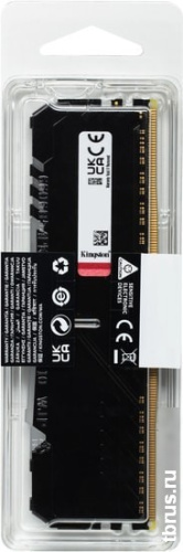 Оперативная память Kingston FURY Beast RGB 16GB DDR4 PC4-25600 KF432C16BB1A/16 фото 7