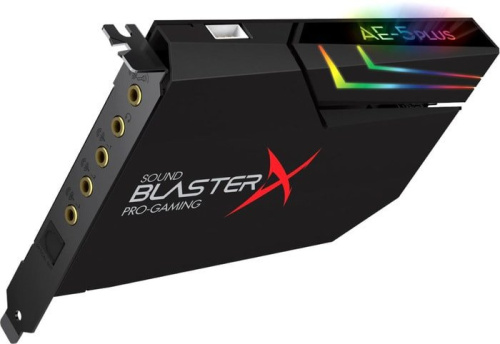 Внутренняя звуковая карта Creative Sound BlasterX AE-5 Plus фото 4