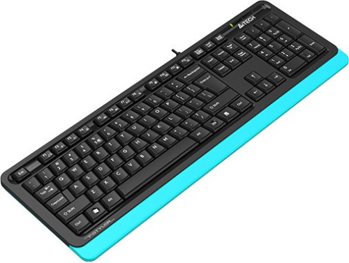 Клавиатура A4Tech Fstyler FKS10 (черный/синий) фото 6