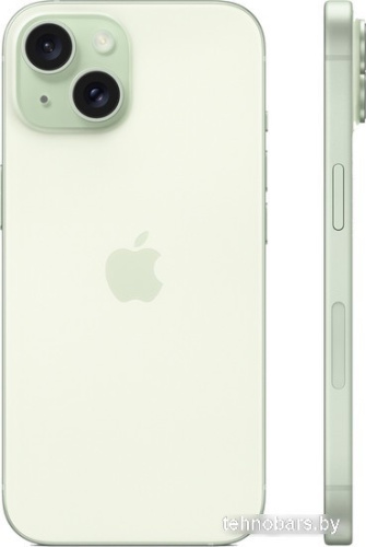 Смартфон Apple iPhone 15 Dual SIM 128GB (зеленый) фото 4