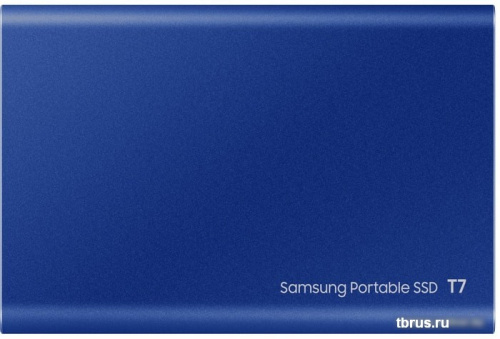 Внешний накопитель Samsung T7 500GB (синий) фото 6