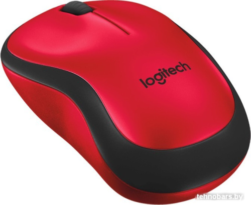 Мышь Logitech M221 (красный/черный) фото 4