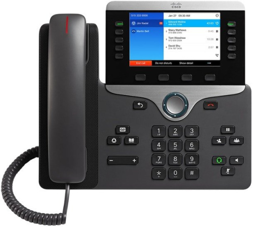 IP-телефон Cisco CP-8841 (темно-серый) фото 4