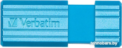 USB Flash Verbatim PinStripe Caribbean Blue 16GB (49068) фото 4