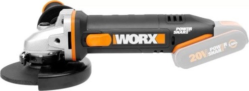 Угловая шлифмашина Worx WX803.9 (без АКБ) фото 3