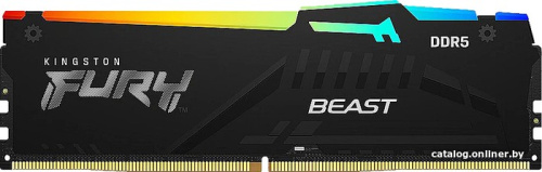 Оперативная память Kingston FURY Beast RGB 16ГБ DDR5 6000 МГц KF560C40BBA-16 фото 3