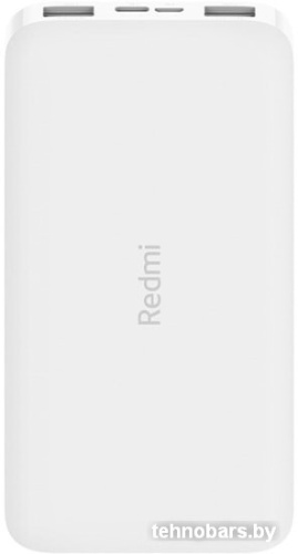 Портативное зарядное устройство Xiaomi Redmi Power Bank 10000mAh (белый) фото 3