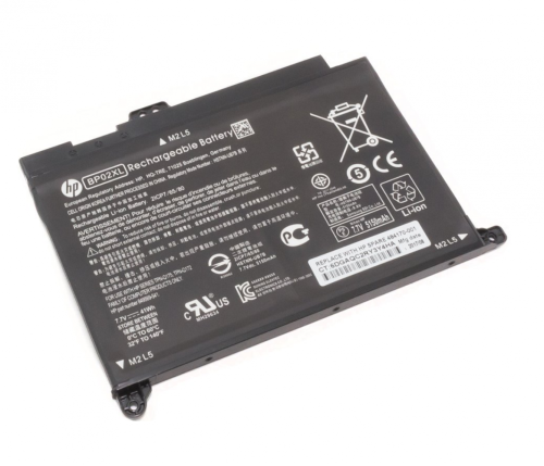 Аккумулятор (акб, батарея) BP02XL для ноутбукa HP Pavilion PC 15 15-AU 7.7 В, 3200 мАч