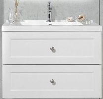 BelBagno Тумба под умывальник Dublin-850-2C-SO-BL (bianco lucido)