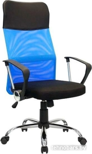 Кресло Mio Tesoro Монте AF-C9767 (черный/синий) фото 3