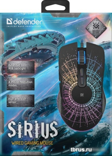 Игровая мышь Defender Sirius GM-660L фото 7