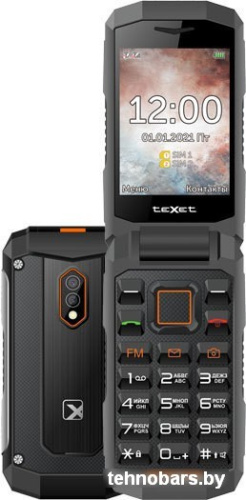 Кнопочный телефон TeXet TM-D411 (черный) фото 3