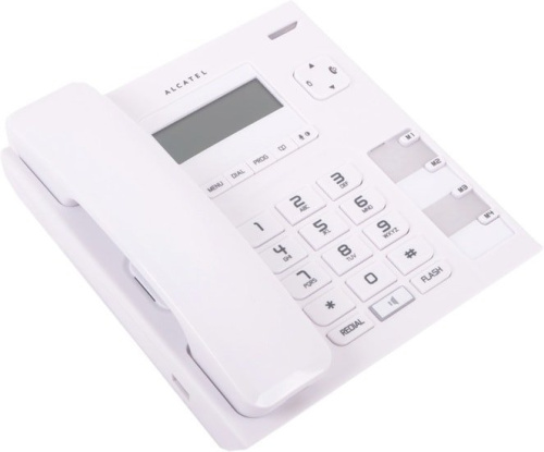 Проводной телефон Alcatel T56 (белый) фото 4