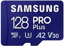 Карта памяти Samsung PRO Plus microSDXC 128GB MB-MD128SA/EU (с адаптером)