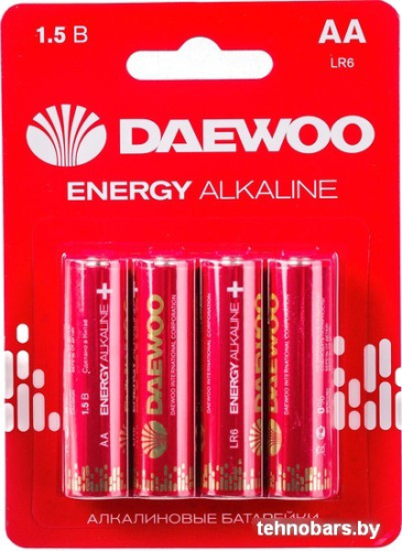 Батарейка Daewoo Energy Alkaline AA 4 шт. 5029781 фото 3