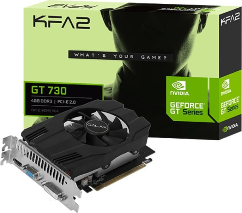 Видеокарта KFA2 GeForce GT 730 4GB DDR3 70NQS4HX00WK фото 4