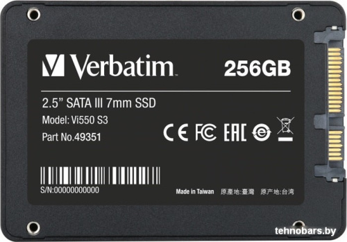 SSD Verbatim Vi550 S3 128GB 49350 фото 4