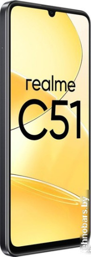 Смартфон Realme C51 RMX3830 4GB/128GB (угольно-черный) фото 5