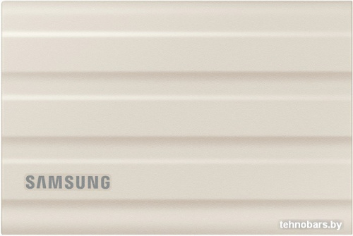 Внешний накопитель Samsung T7 Shield 1TB (бежевый) фото 3