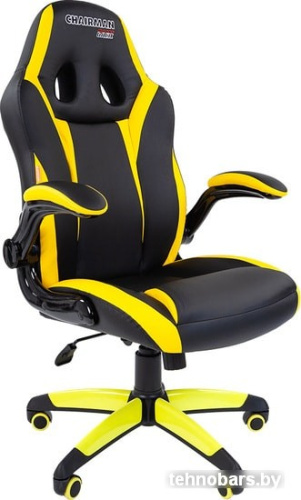 Кресло CHAIRMAN Game 15 (черный/желтый) фото 3