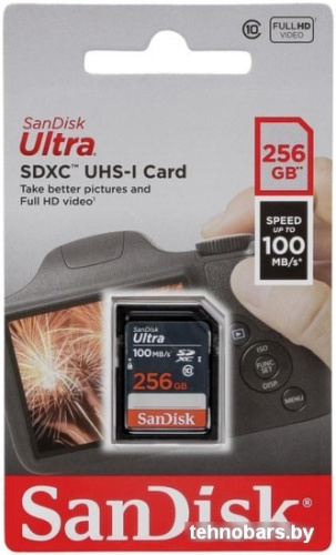 Карта памяти SanDisk Ultra SDXC SDSDUNR-256G-GN3IN 256GB фото 5