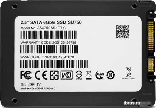 SSD A-Data Ultimate SU750 1TB ASU750SS-1TT-C фото 7