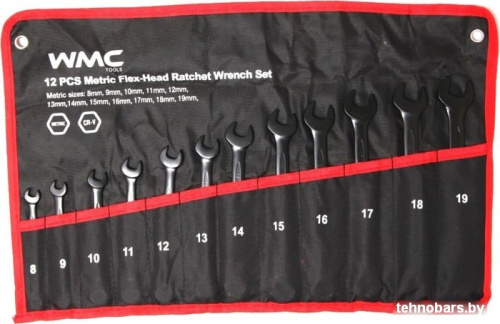 Набор ключей WMC Tools 3012WMC (12 предметов) фото 3