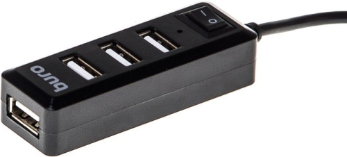 USB-хаб Buro BU-HUB4-0.5L-U2.0 фото 4