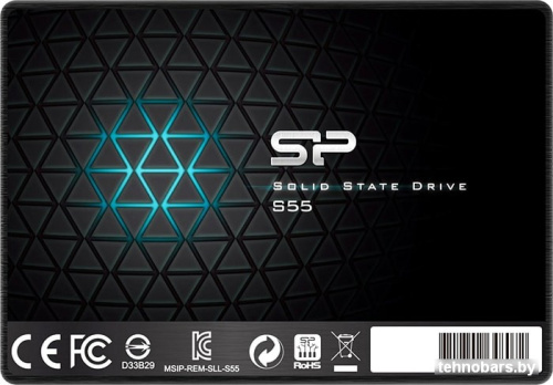 SSD Silicon-Power Slim S55 120GB SP120GBSS3S55S25 фото 3