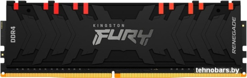 Оперативная память Kingston FURY Renegade RGB 8GB DDR4 PC4-25600 KF432C16RBA/8 фото 4