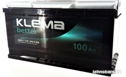 Автомобильный аккумулятор Klema Better 6CТ-100(0) (100 А·ч) фото 4