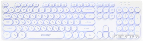 Клавиатура SmartBuy One 328 (белый) фото 4