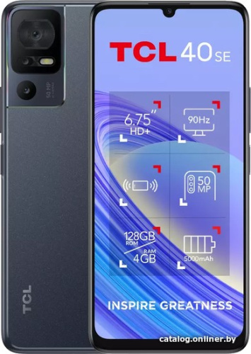 Смартфон TCL 40SE T610K 6GB/256GB (темно-серый) фото 3