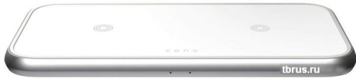 Беспроводное зарядное Zens Dual Aluminium Wireless Charger (белый) фото 4