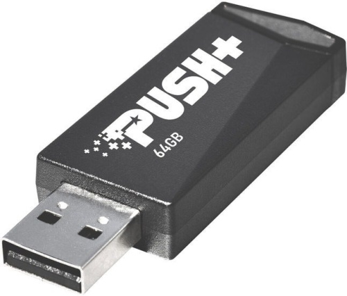 USB Flash Patriot Push+ 64GB (черный) фото 6