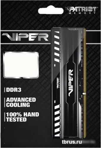 Оперативная память Patriot Viper 3 Black Mamba 8GB DDR3 PC3-12800 (PV38G160C0) фото 7