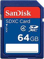 Карта памяти SanDisk SDXC Class 4 64GB (SDSDB-064G-B35)