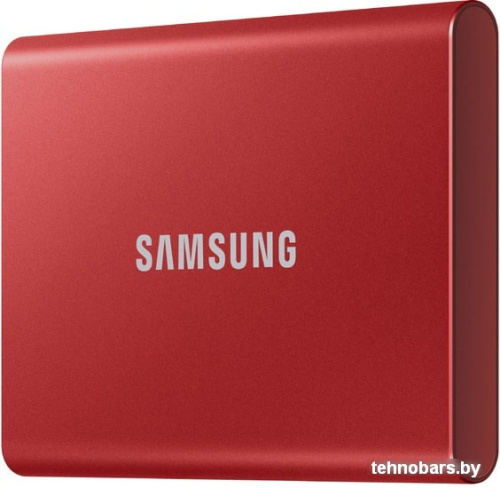Внешний накопитель Samsung T7 500GB (красный) фото 5