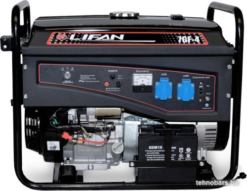 Бензиновый генератор Lifan LF7500E фото 3