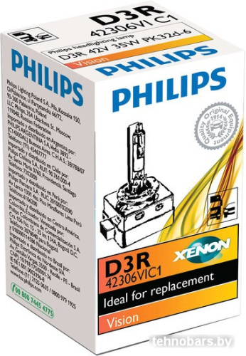 Ксеноновая лампа Philips D3R Xenon Vision 1шт [42306VIC1] фото 3