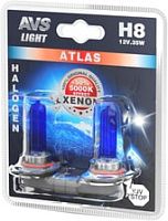 Галогенная лампа AVS Atlas H8 2шт