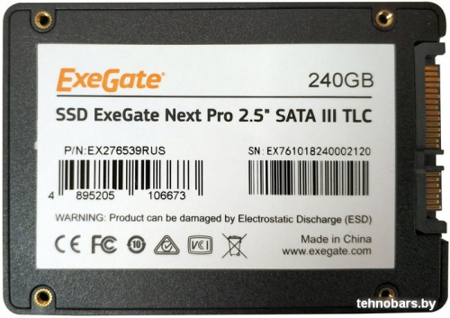 SSD ExeGate Next Pro 480GB EX276683RUS фото 4
