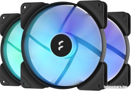 Вентилятор для корпуса Fractal Design Aspect 14 RGB (черный, 3 шт) FD-F-AS1-1406 фото 3