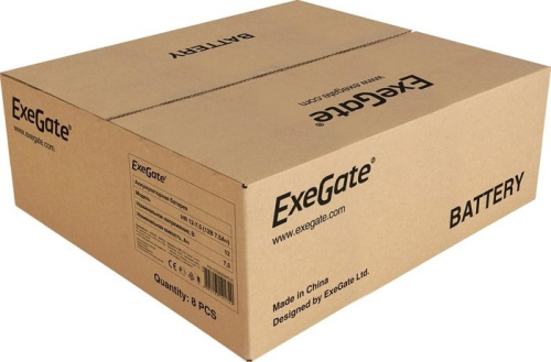 Аккумулятор для ИБП ExeGate HR 12-7.5 (12В, 7.5 А·ч) фото 5