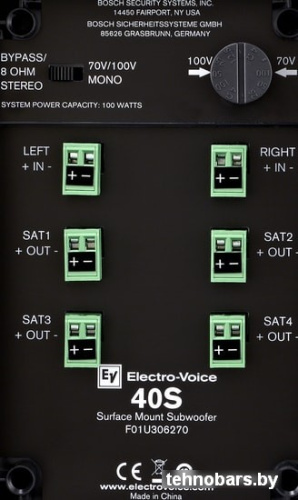 Акустика Electro-Voice EVID-40S (белый) фото 4