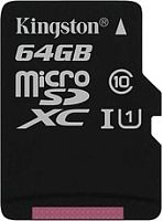 Карта памяти Kingston Canvas Select SDCS/64GBSP microSDXC 64GB