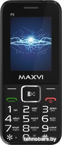 Мобильный телефон Maxvi P2 (черный) фото 4