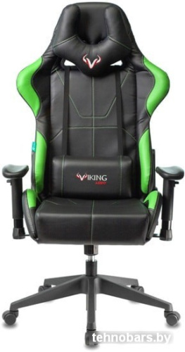 Кресло Бюрократ Viking 5 Aero (черный/зеленый) фото 4