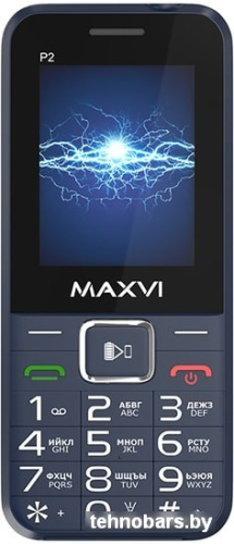 Мобильный телефон Maxvi P2 (синий) фото 4
